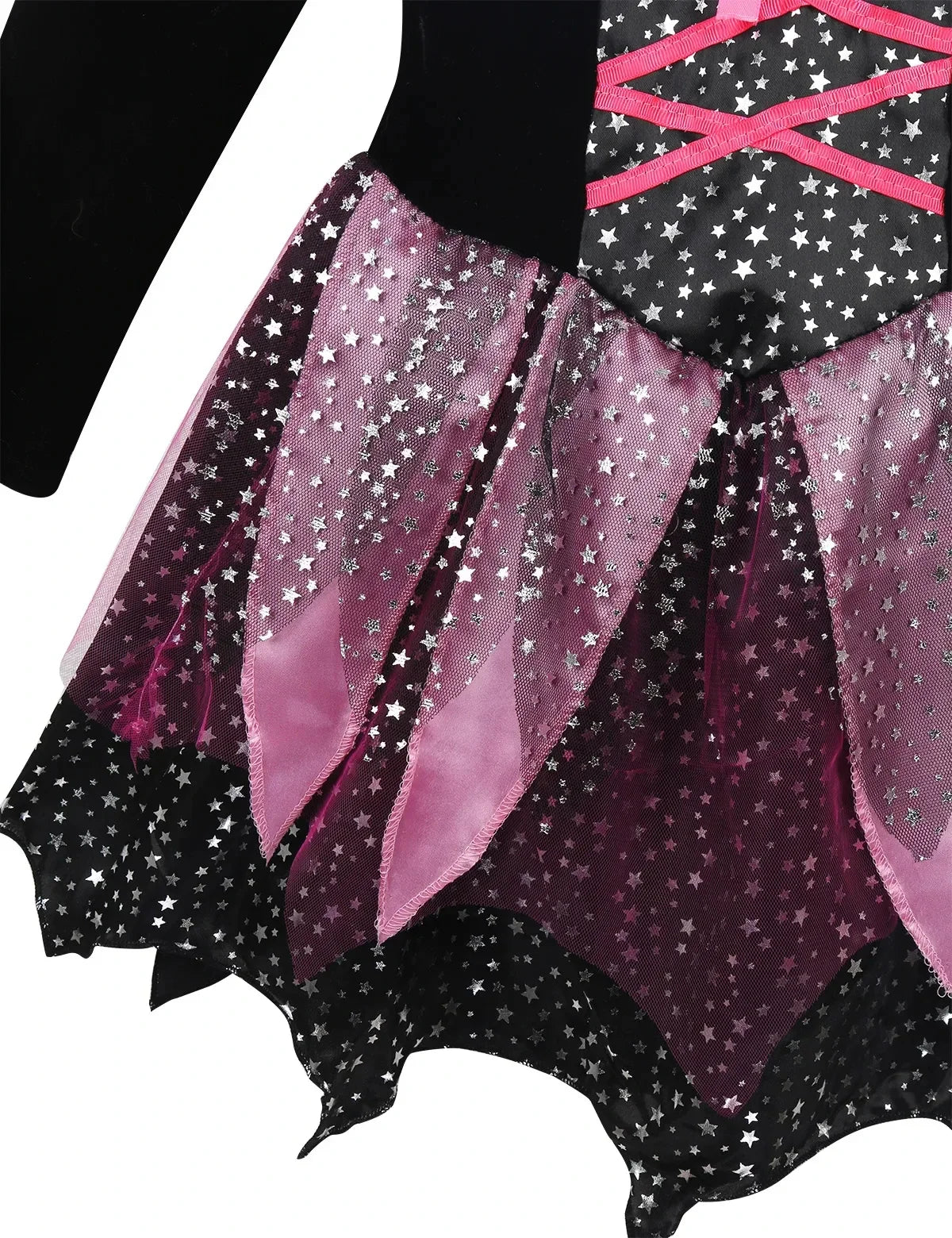 LED Witch Costume Set for Kids - 4PCS Cosplay Outfit - Image 9