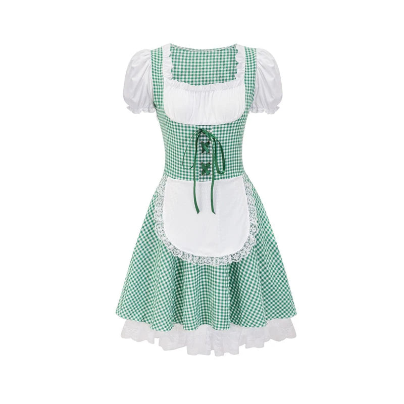 Multicolor Oktoberfest Wench Costume for Festive Parties - Image 2