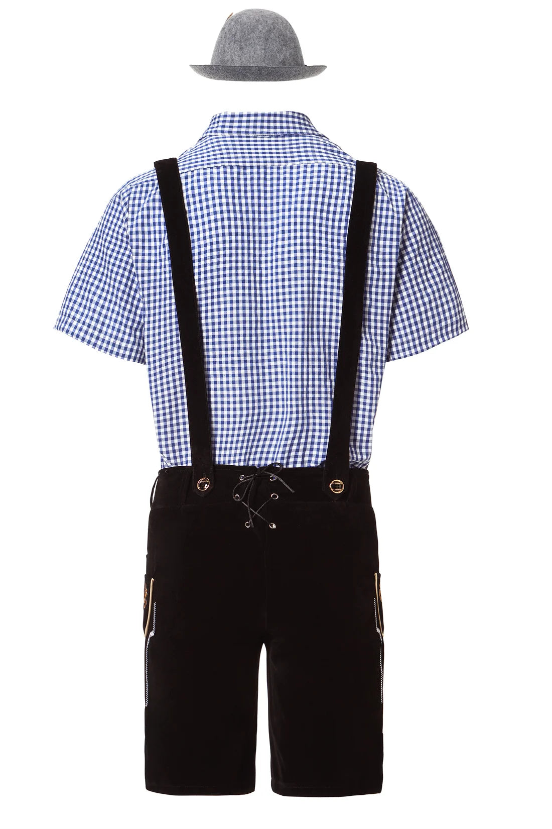 Authentic Bavarian Lederhosen Costume for Oktoberfest Celebrations - Image 14