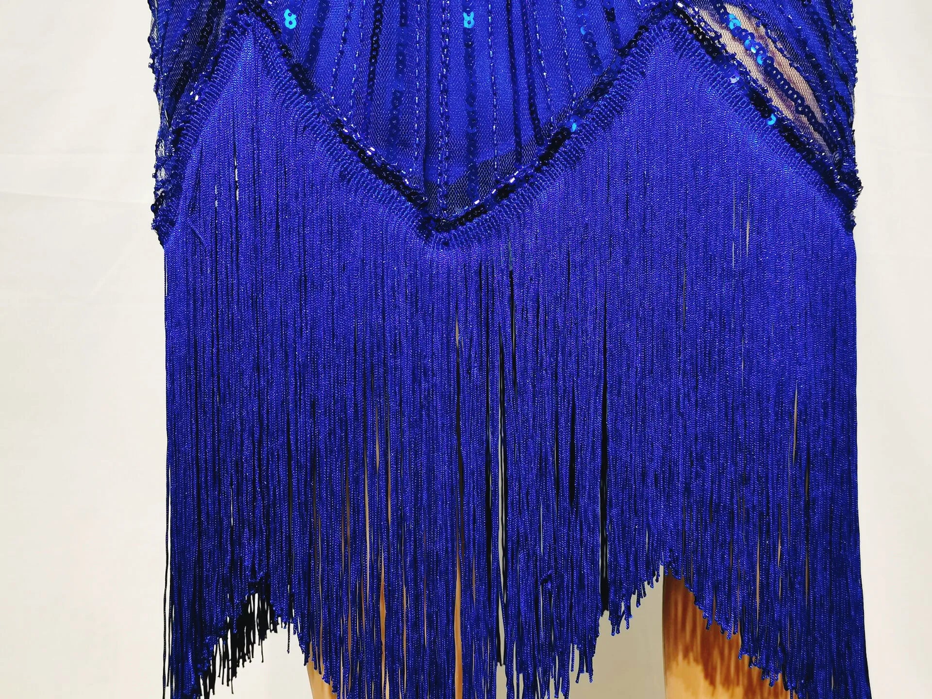 1920s Flapper Sequin Fringe Midi Dress for Parties - Image 33