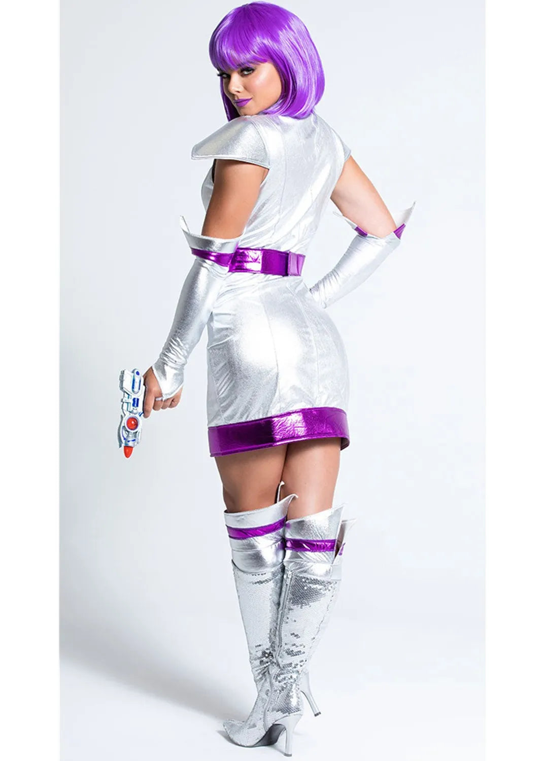 Enchanting Tin Woman Cosplay Costume for Halloween Parties - Image 3