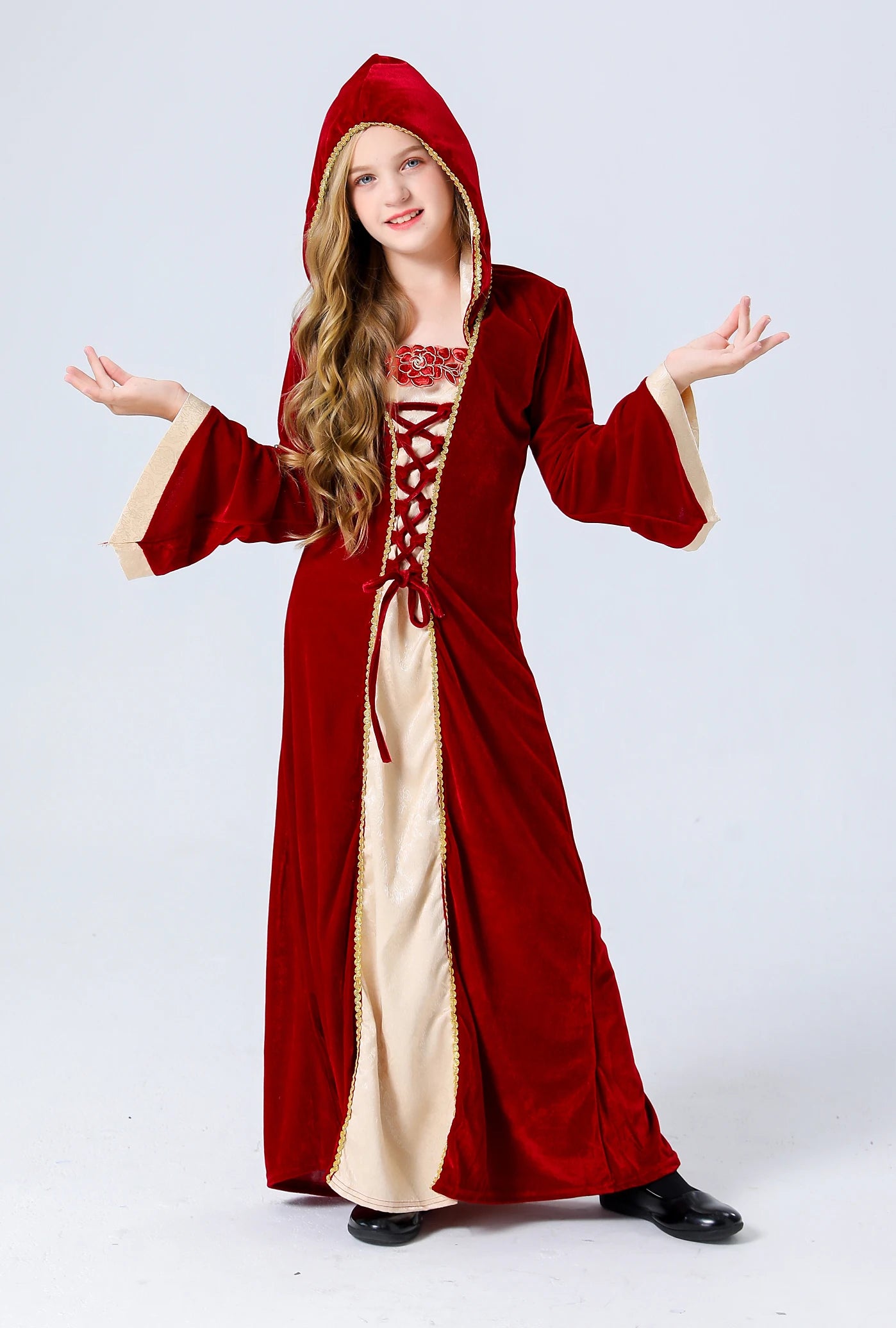 Little Red Riding Hood Kids Fancy Dress Costume - Image 8