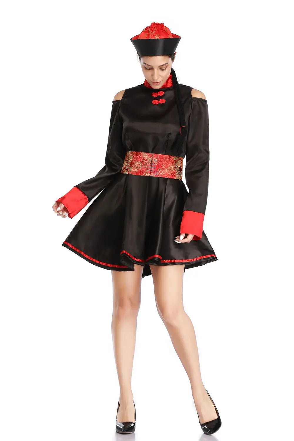 Qing Dynasty Zombie Costumes for Kids Halloween Cosplay - Image 13