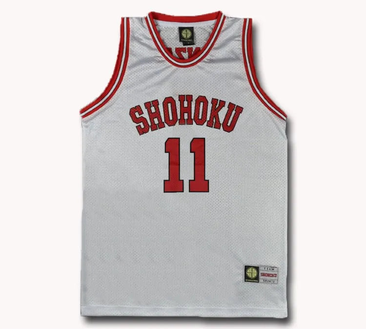 Shohoku High School Hanamichi Sakuragi Basketball Jersey Costume - Image 36