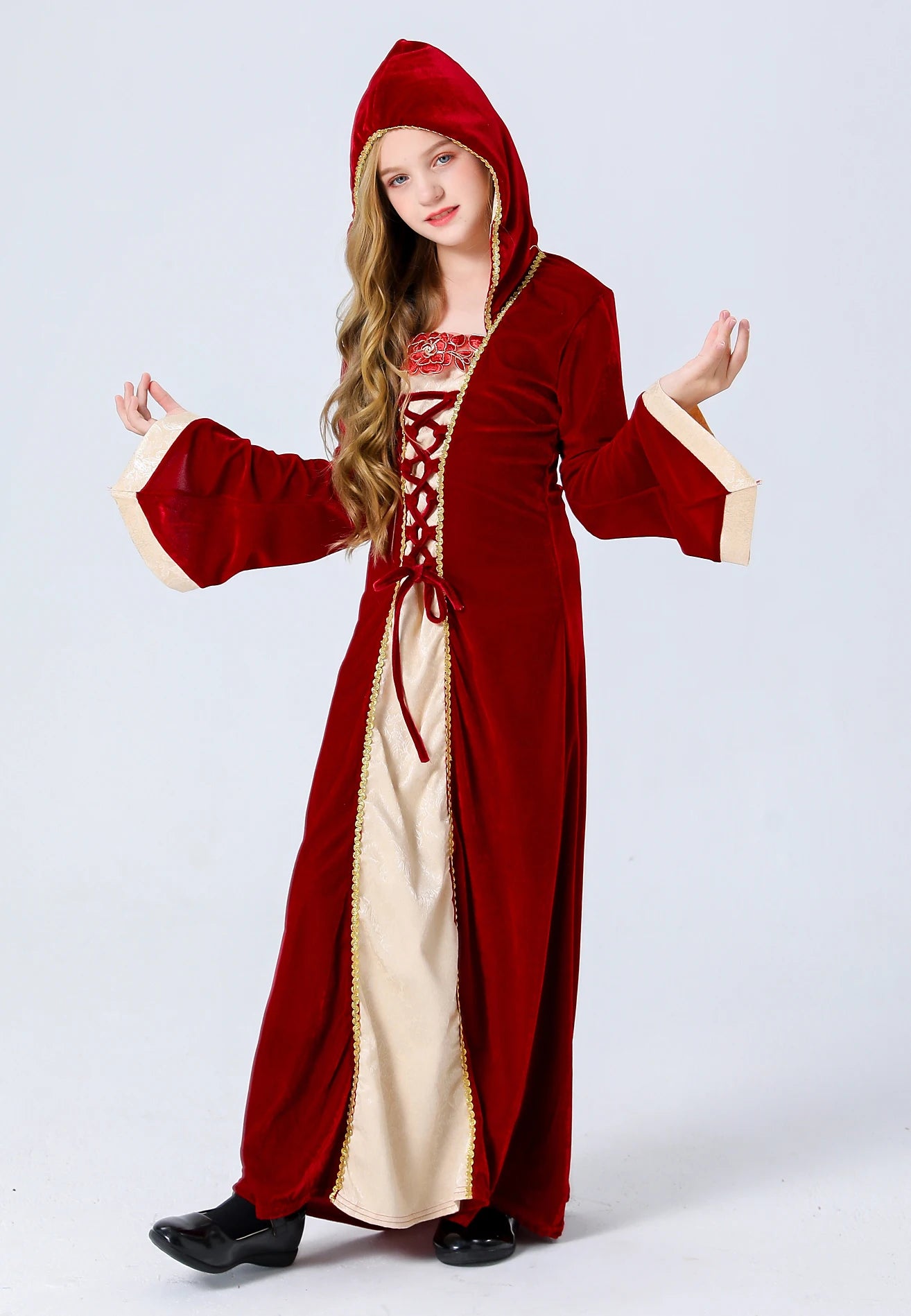 Little Red Riding Hood Kids Fancy Dress Costume - Image 11