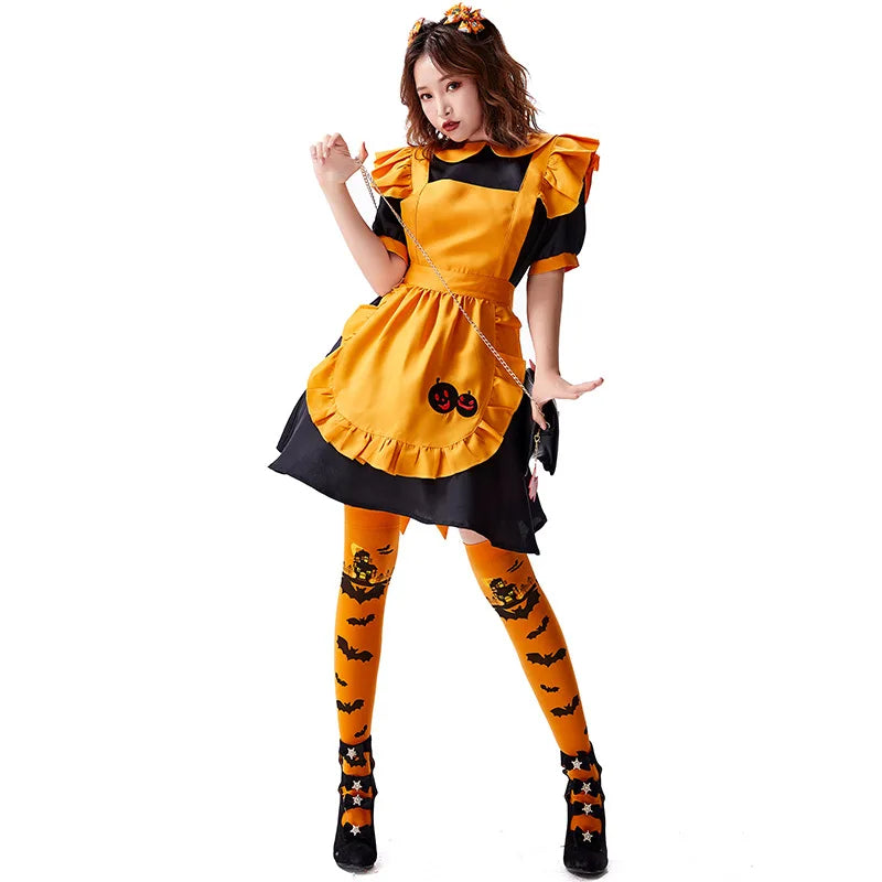 Witch Costume Dress for Adults and Kids - Halloween Outfit - Image 4