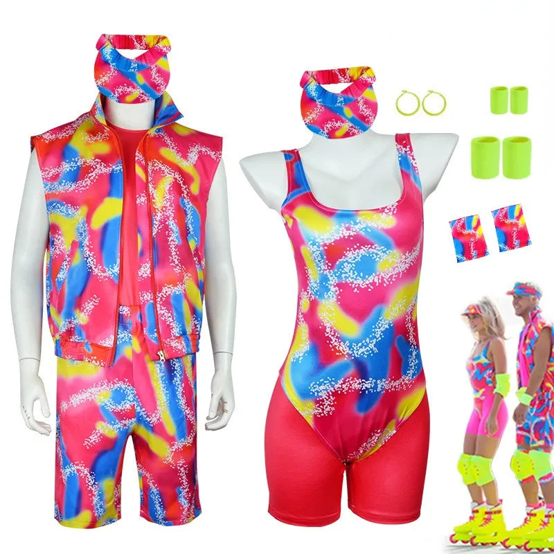 Unisex Ken Barbie Sports Costume for Halloween & Cosplay