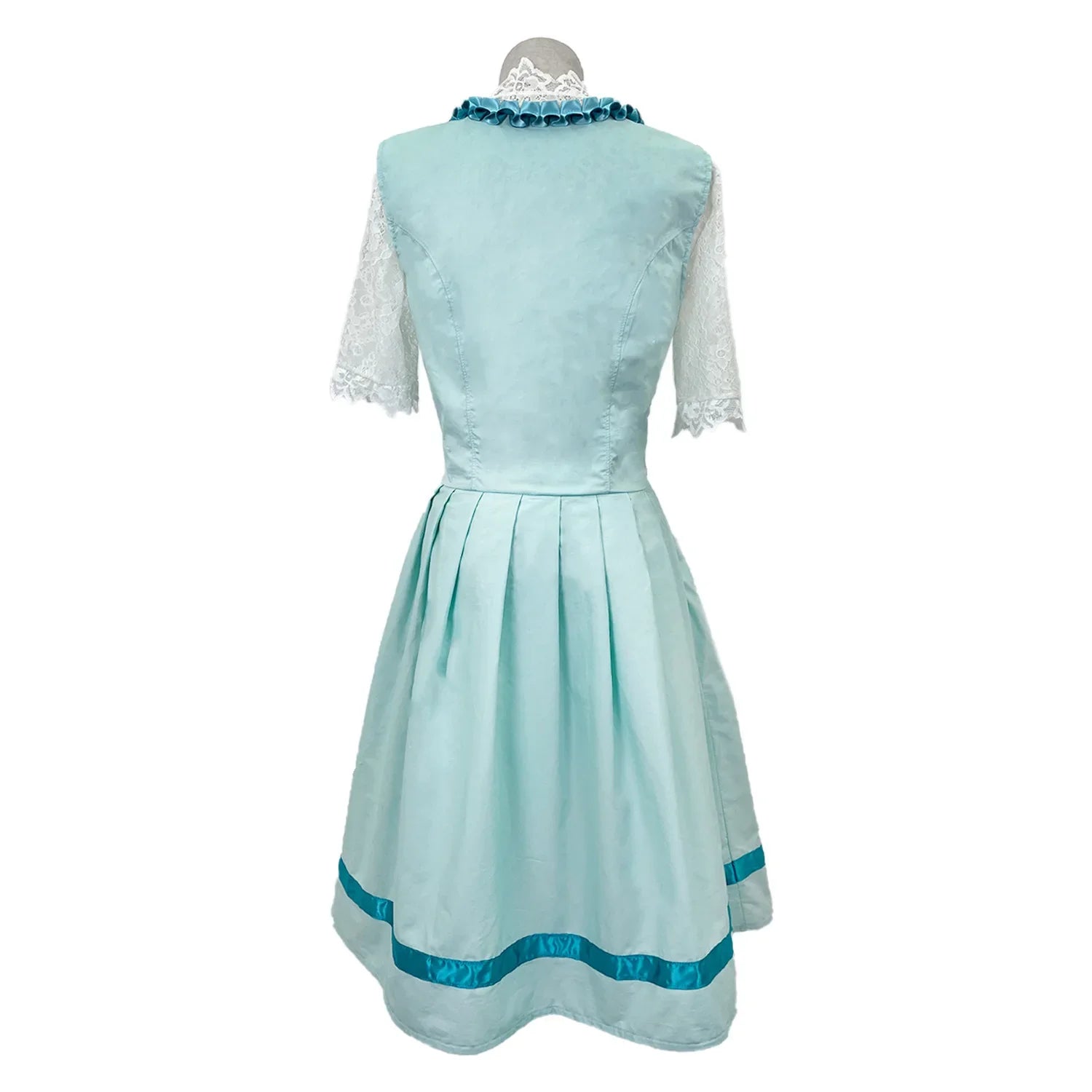 Festive Short-Sleeved Oktoberfest Maid Dress for Performances - Image 4