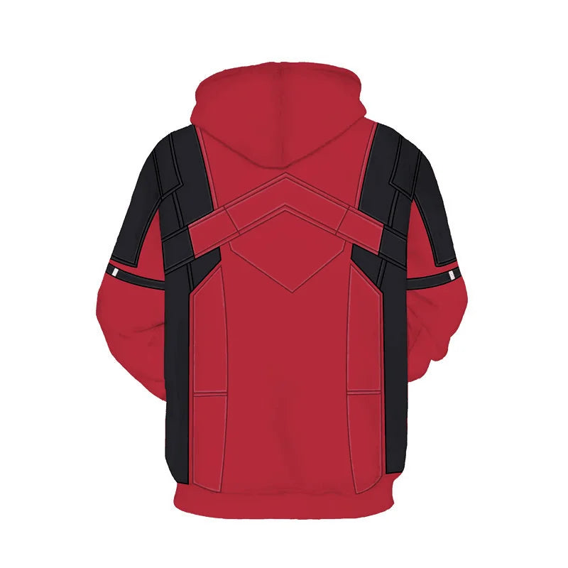 Deadpool Hoodie Cosplay Costume for Men and Women - Image 3