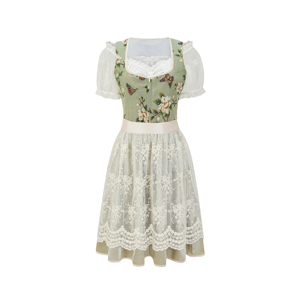 Authentic Bavarian Beer Maid Dirndl Dress for Cosplay - Image 2