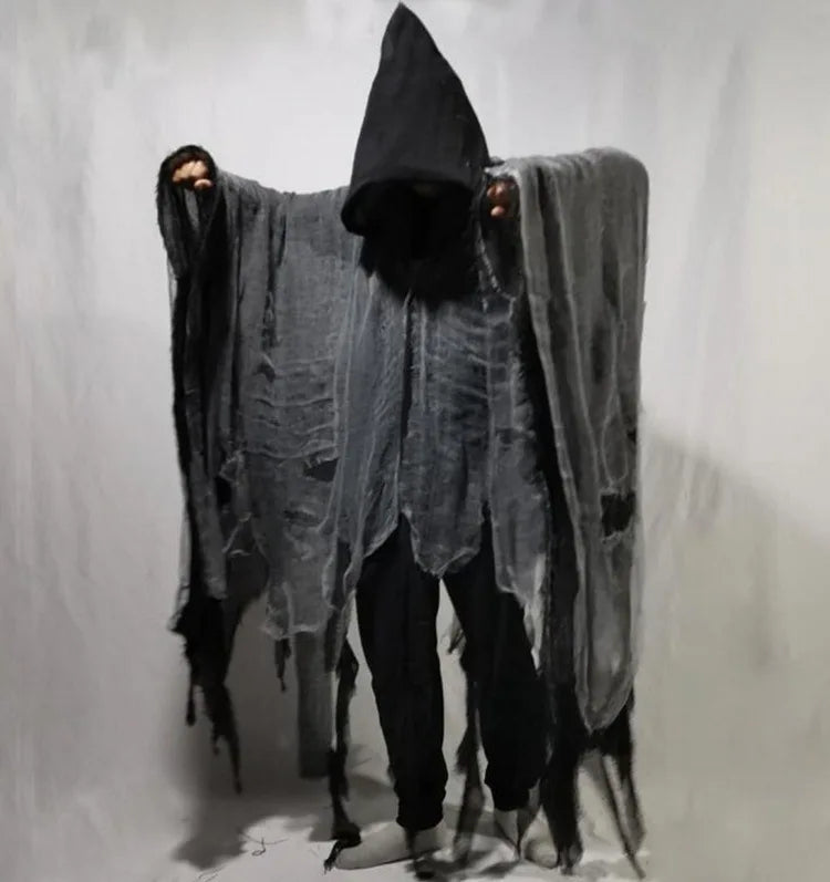 Zombie Skull Cape Costume Props for Halloween Cosplay - Image 8