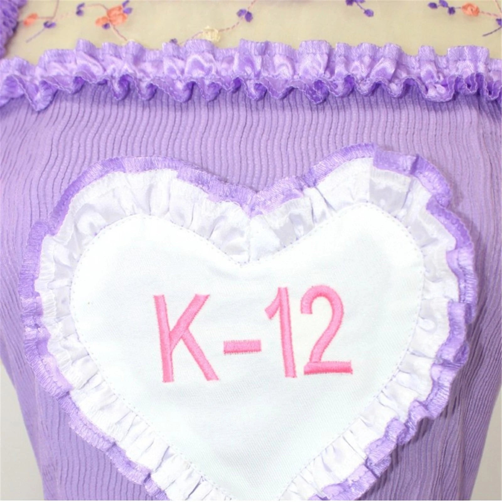 Pink Purple Angelita Cosplay Costume for K-12 Events