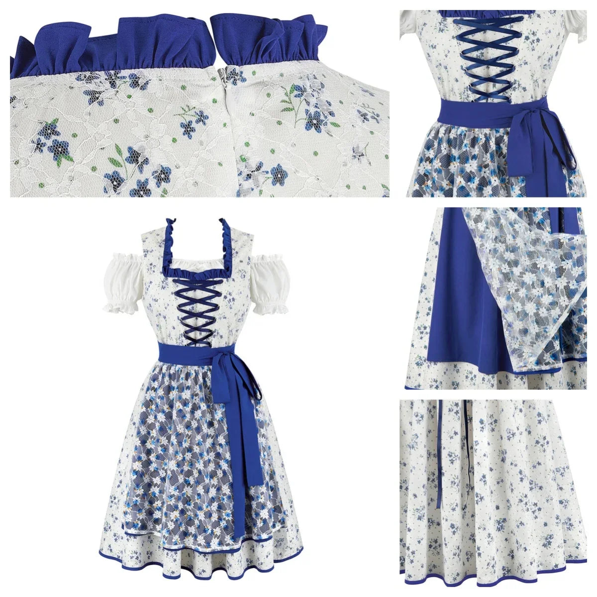 Stylish Bavarian Costume for Oktoberfest and Halloween - Image 10