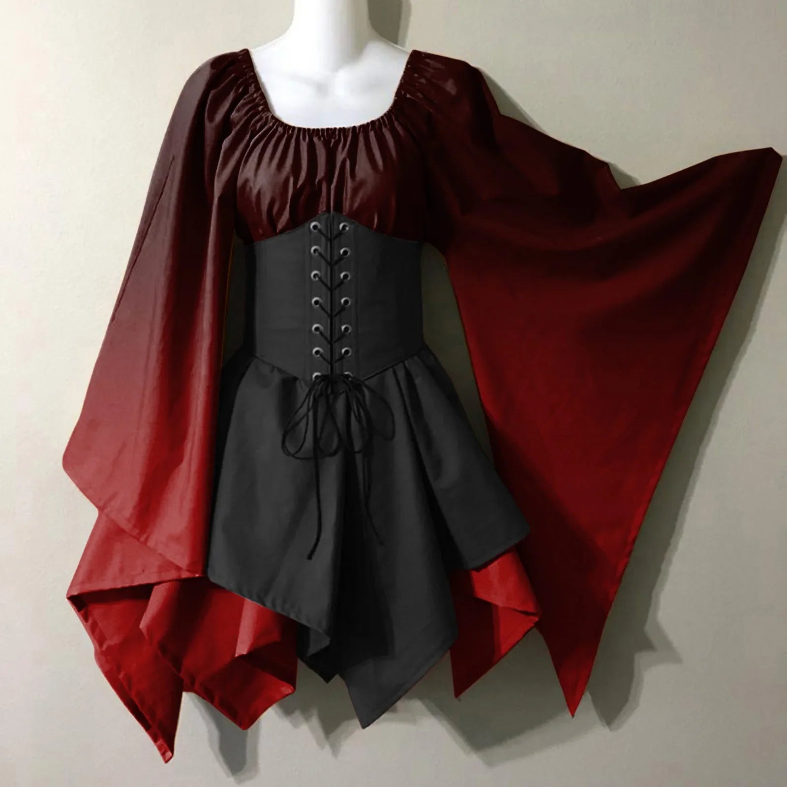 Medieval Costume Dress for Women - Halloween Cosplay Outfit - Image 17
