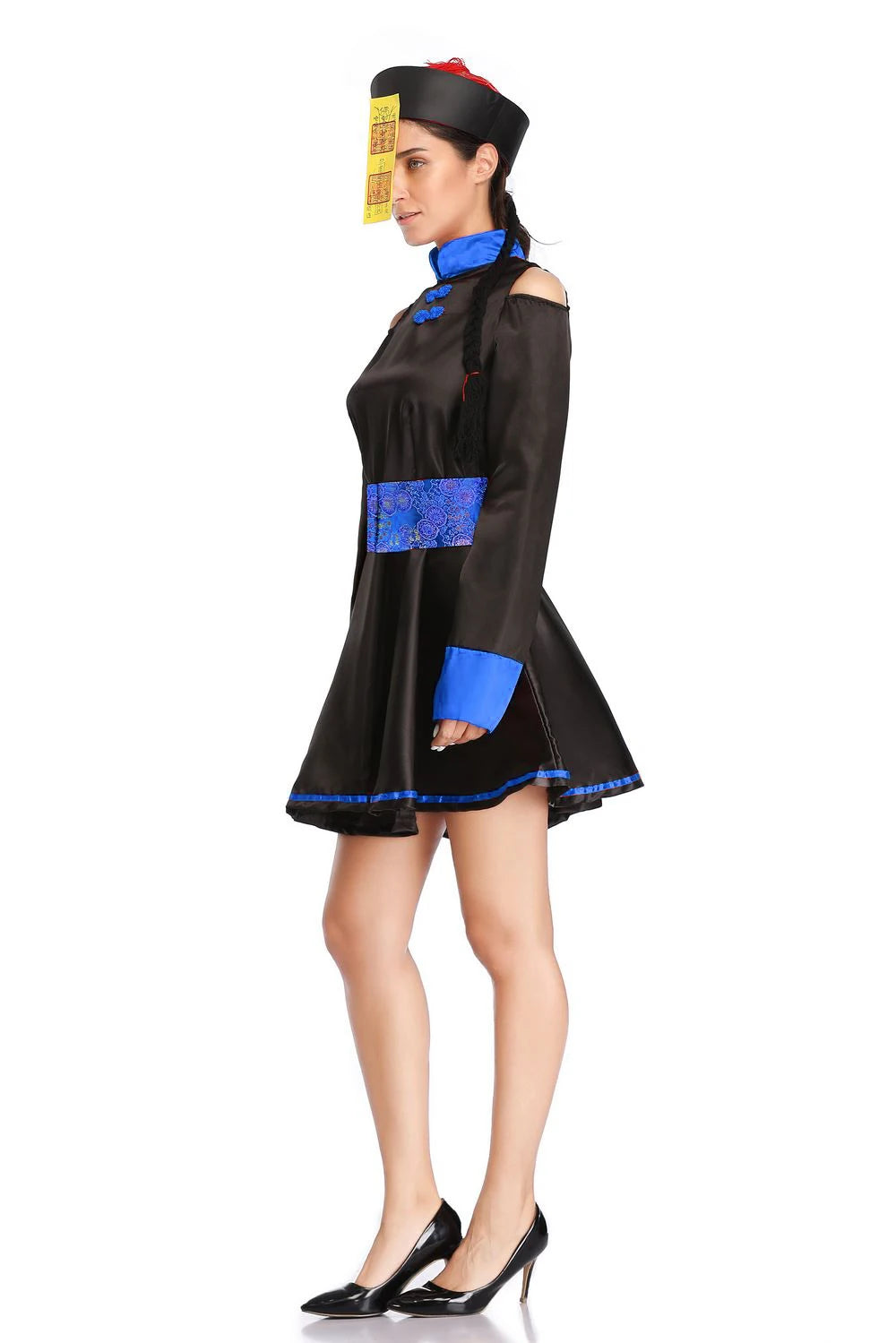 Qing Dynasty Zombie Costumes for Kids Halloween Cosplay - Image 26