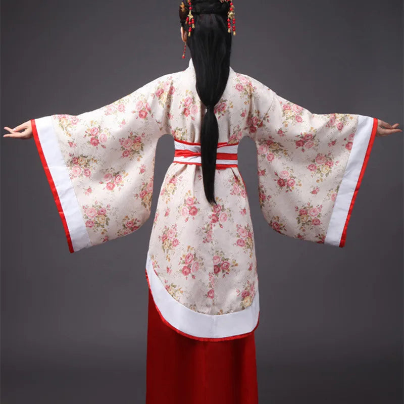 Elegant Traditional Hanbok Hanfu Dress for Women Cosplay - Image 4