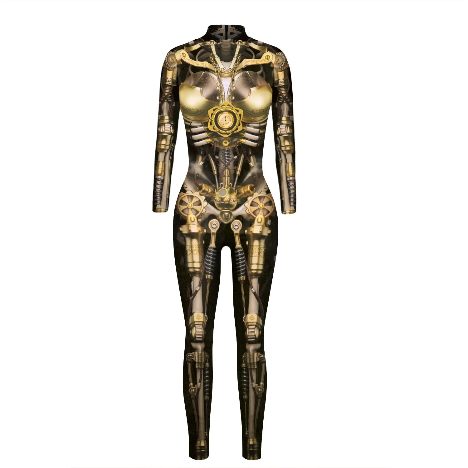 Sexy Steampunk Catsuit for Cosplay & Halloween Parties - Image 6