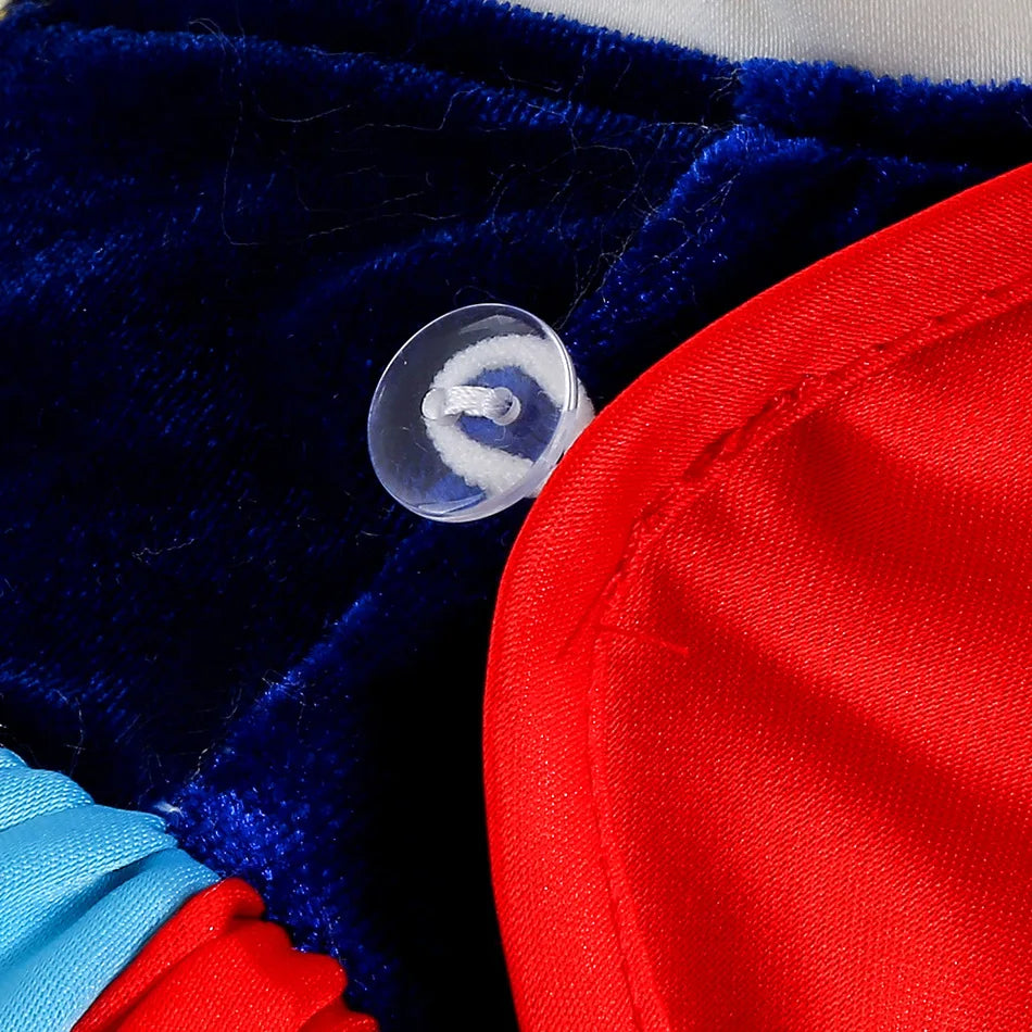 Deluxe Snow White Dress for Kids with Cloak - Image 23