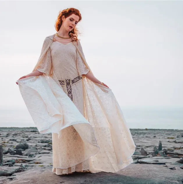 3-Piece Medieval Renaissance Costume Set for Women - Image 6