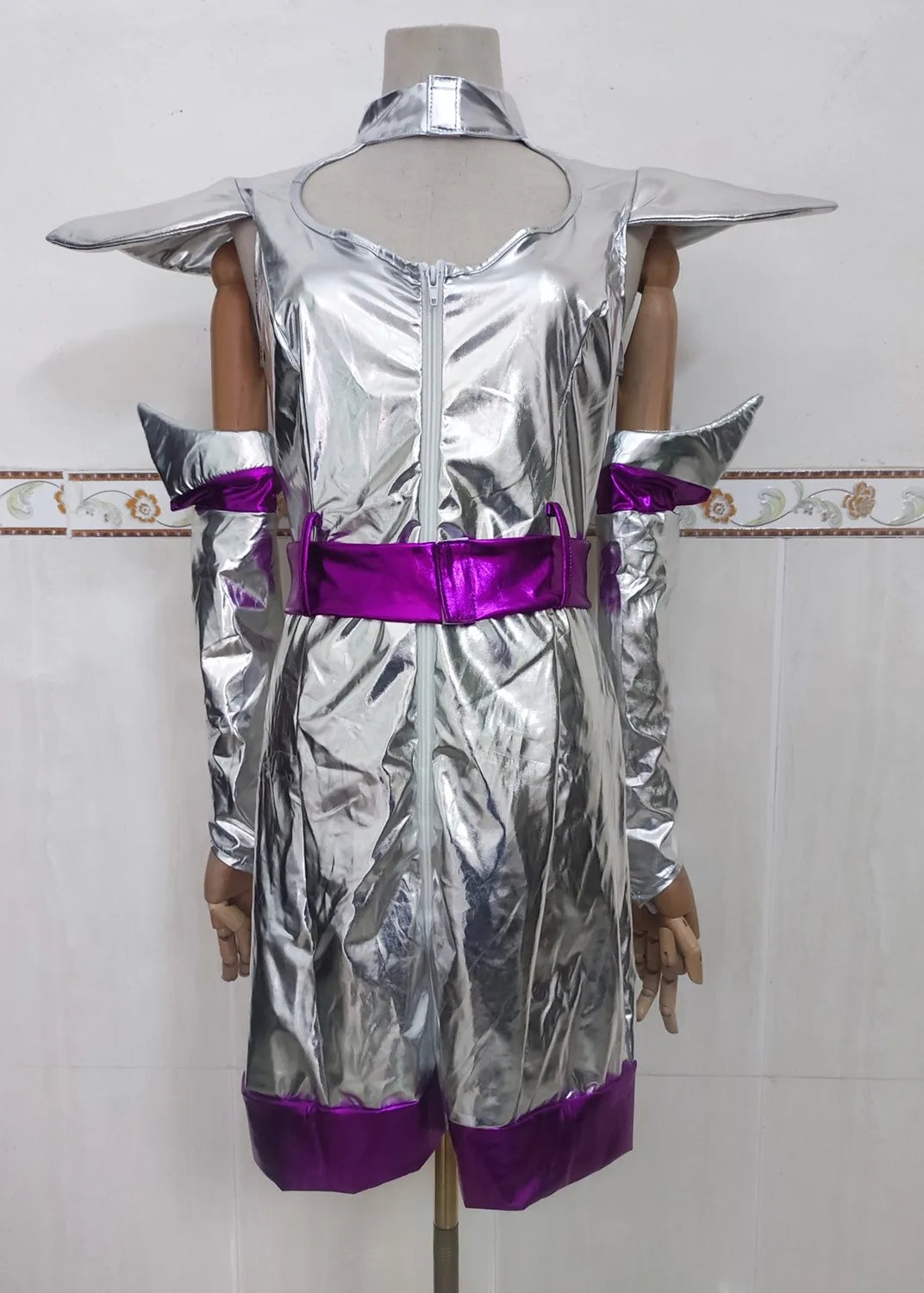 Enchanting Tin Woman Cosplay Costume for Halloween Parties - Image 4