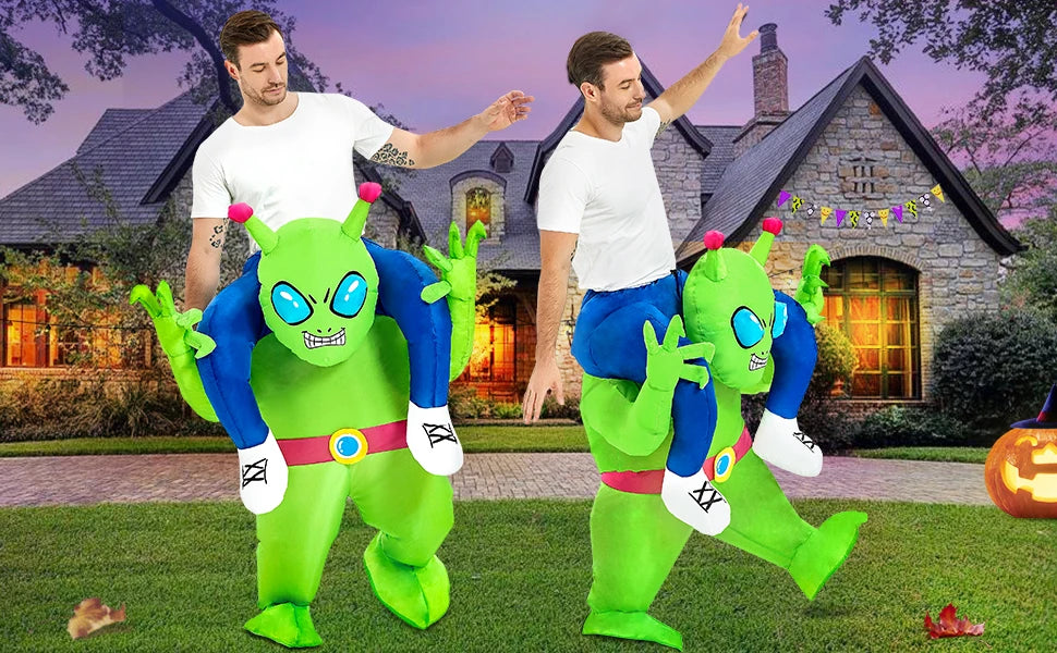 Inflatable Alien Costume for Kids & Adults - Fun Party Dress - Image 28