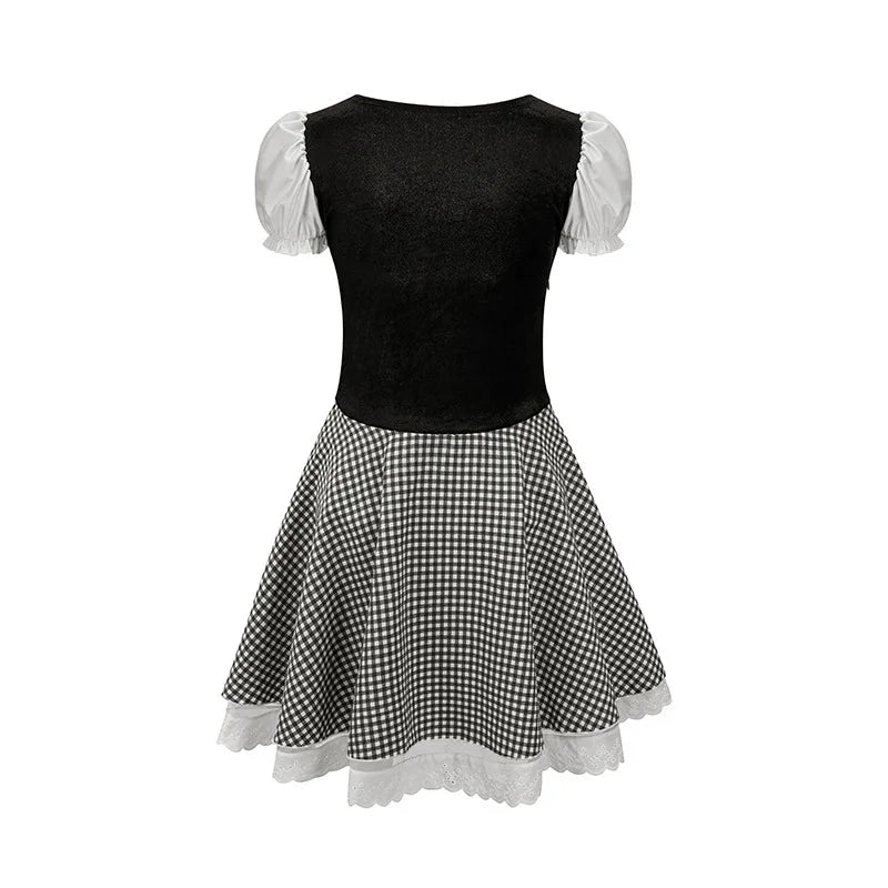 Multicolor Oktoberfest Wench Costume for Festive Parties - Image 16