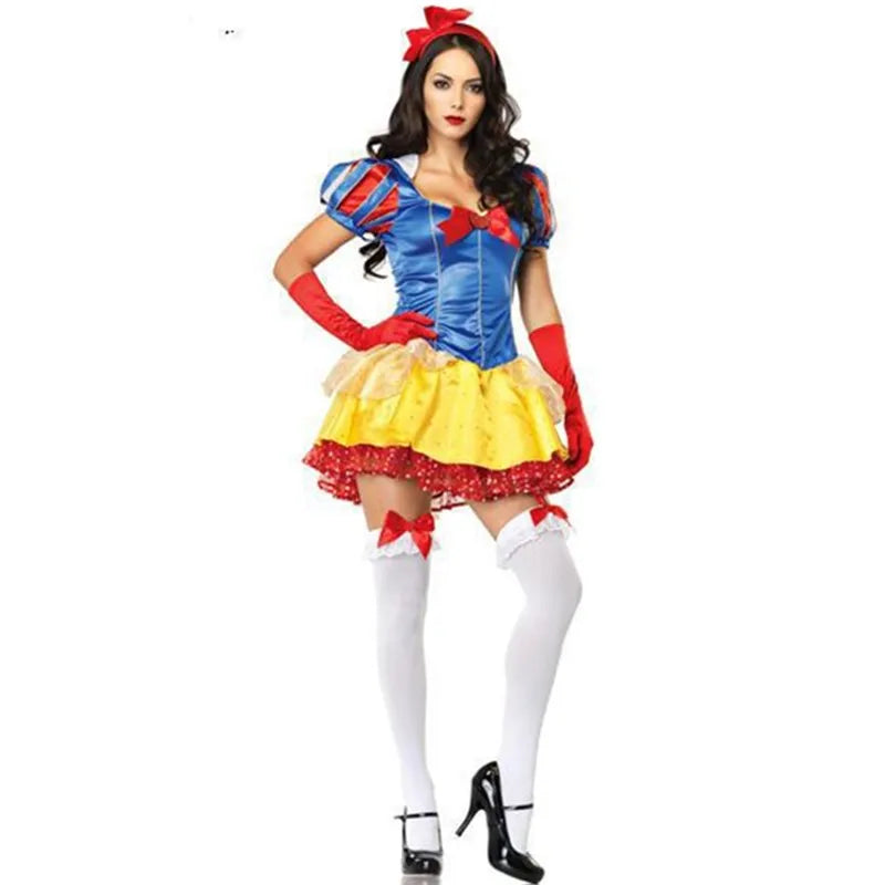 Enchanting Snow White Princess Costume for Halloween & Cosplay - Image 16