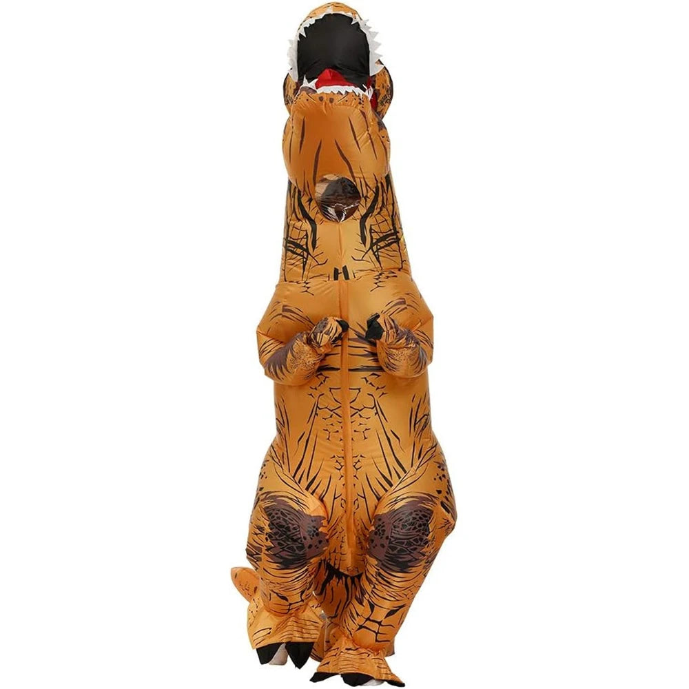 Adult Inflatable T-Rex Costume for Halloween Fun - Image 5
