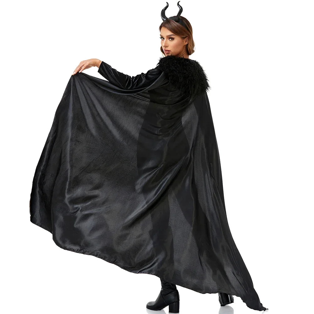 Enchanting Evil Queen Witch Costume for Halloween Parties - Image 8