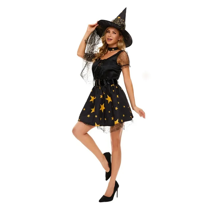 Enchantress Witch Costume for Halloween Carnival Cosplay - Image 4