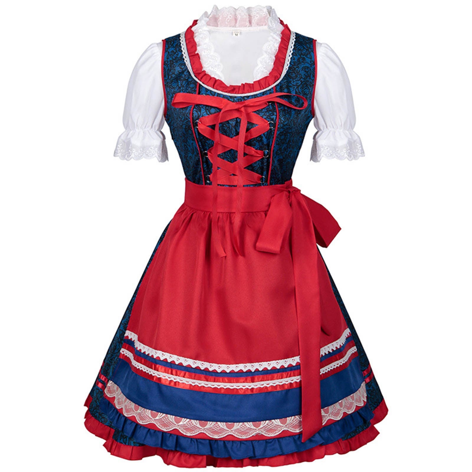 Bavarian Beer Maid Dirndl Dress for Oktoberfest Celebrations - Image 6