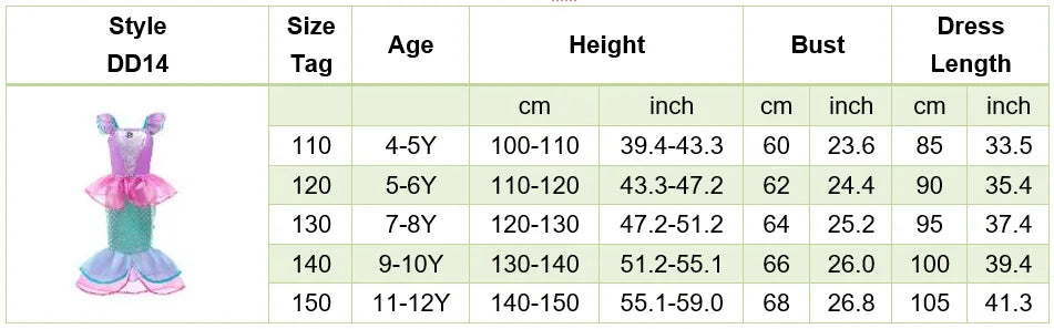 Elegant Princess Costume Dress for Girls - Summer Party & Halloween - Image 22