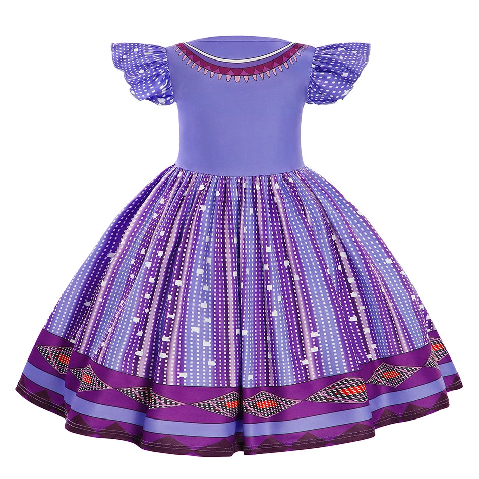 LED Light-Up Purple Princess Costume for Kids - Image 31