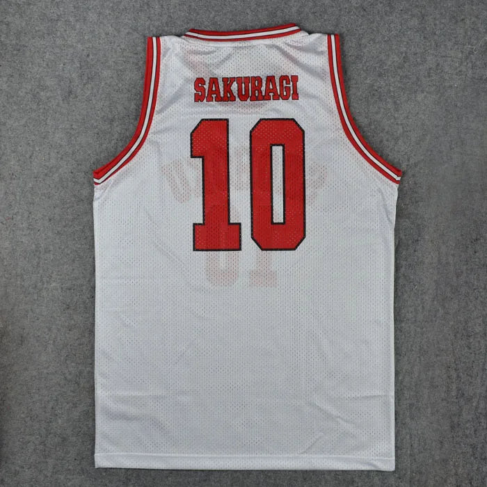 Shohoku High School Hanamichi Sakuragi Basketball Jersey Costume - Image 26