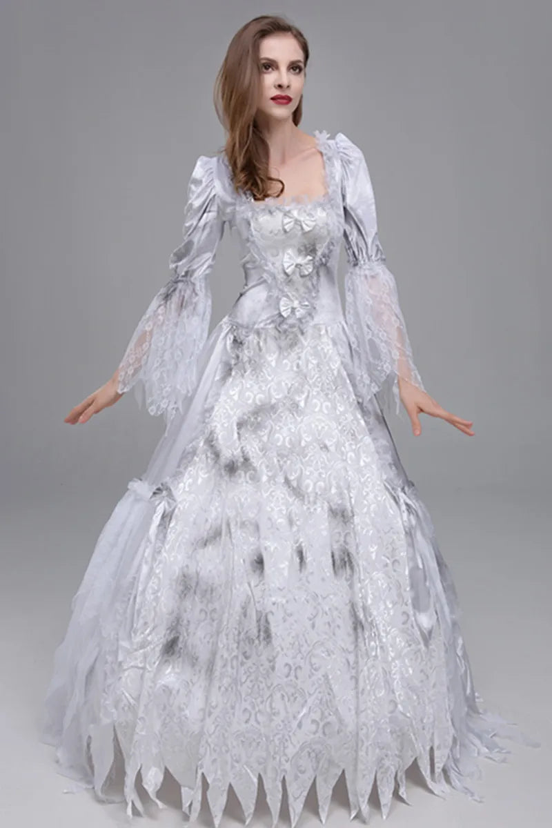 Spooky Ghost Bride Costume for Halloween and Cosplay - Image 15