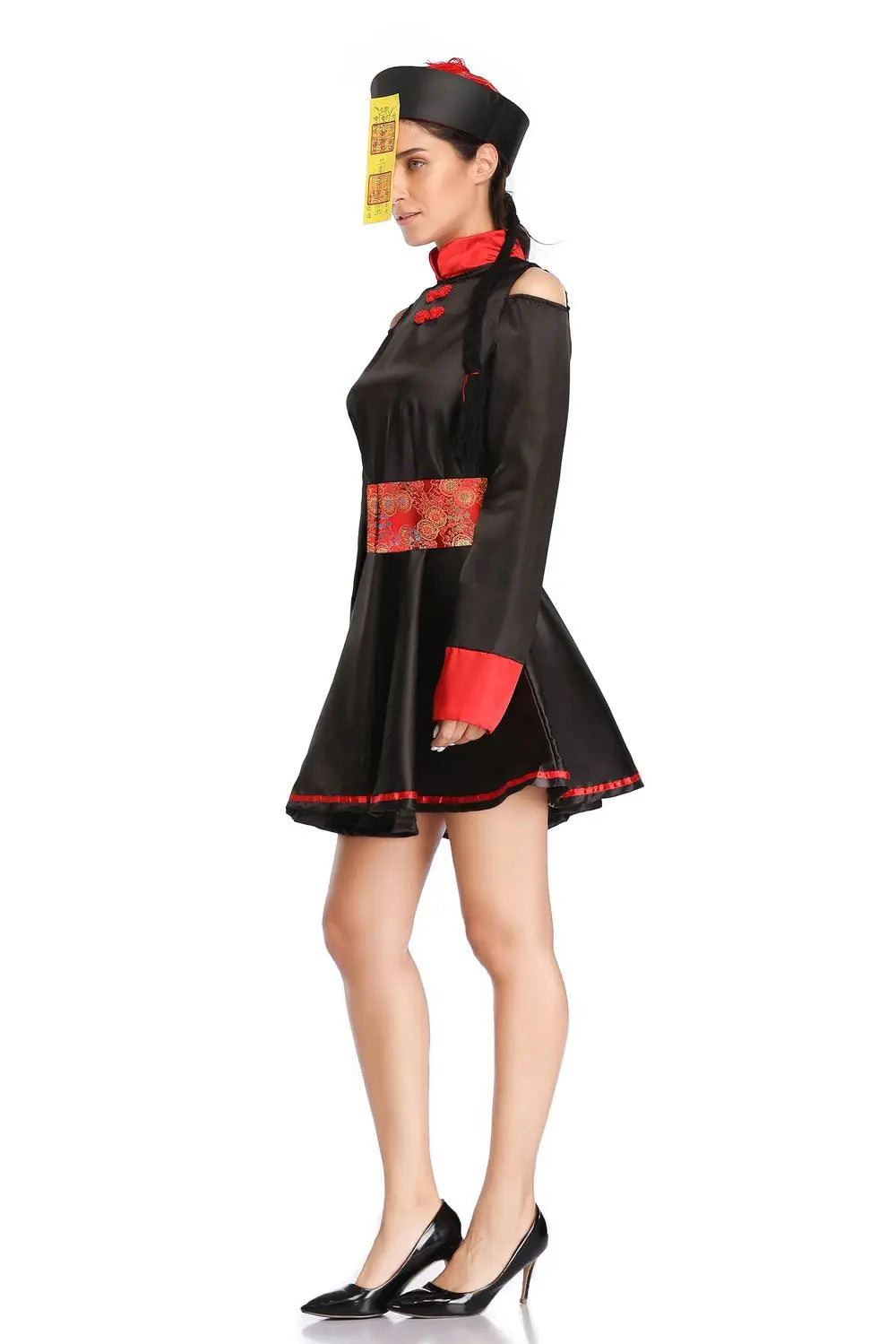 Qing Dynasty Zombie Costumes for Kids Halloween Cosplay - Image 16