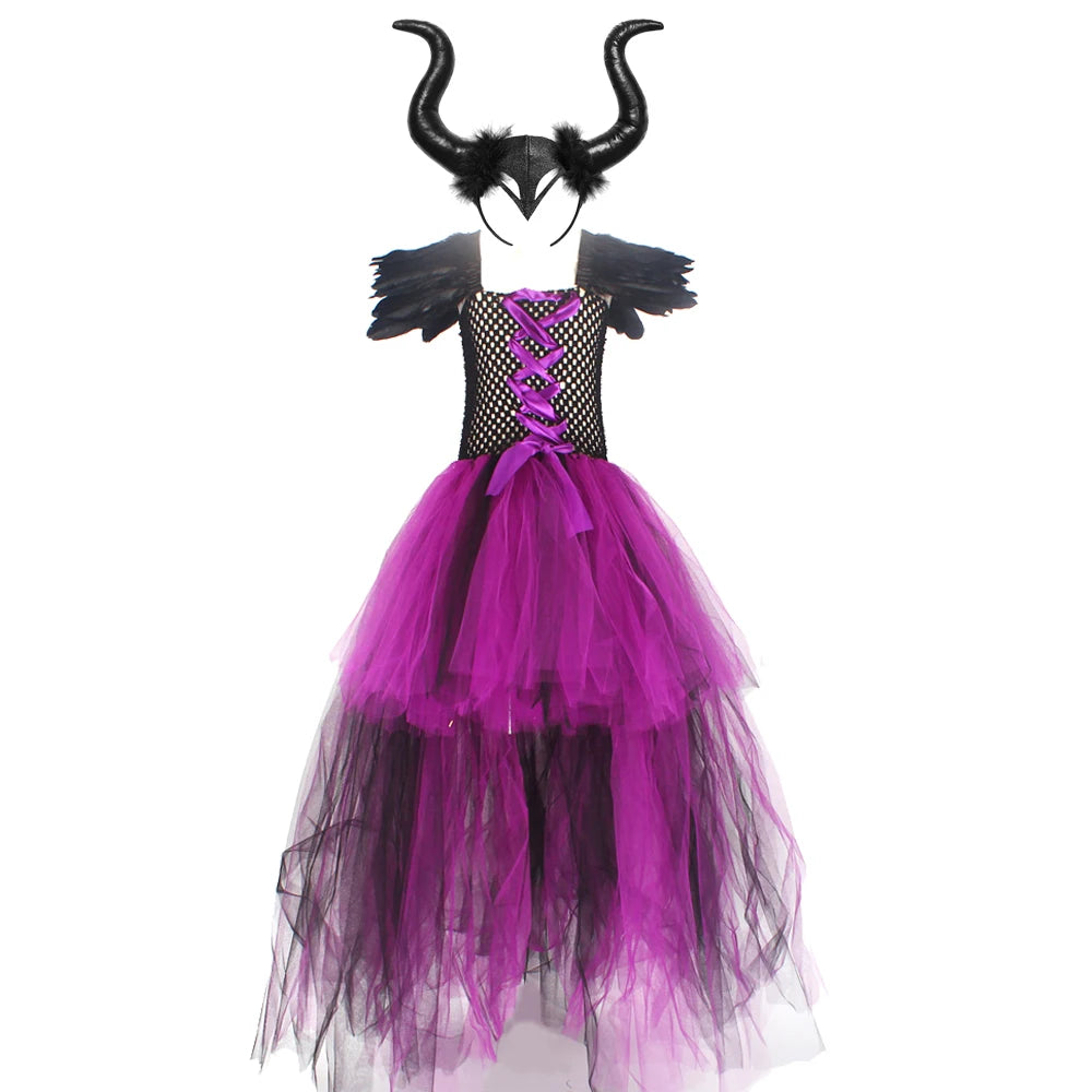 Magical LED Light Up Maleficent Costume for Girls - Image 16