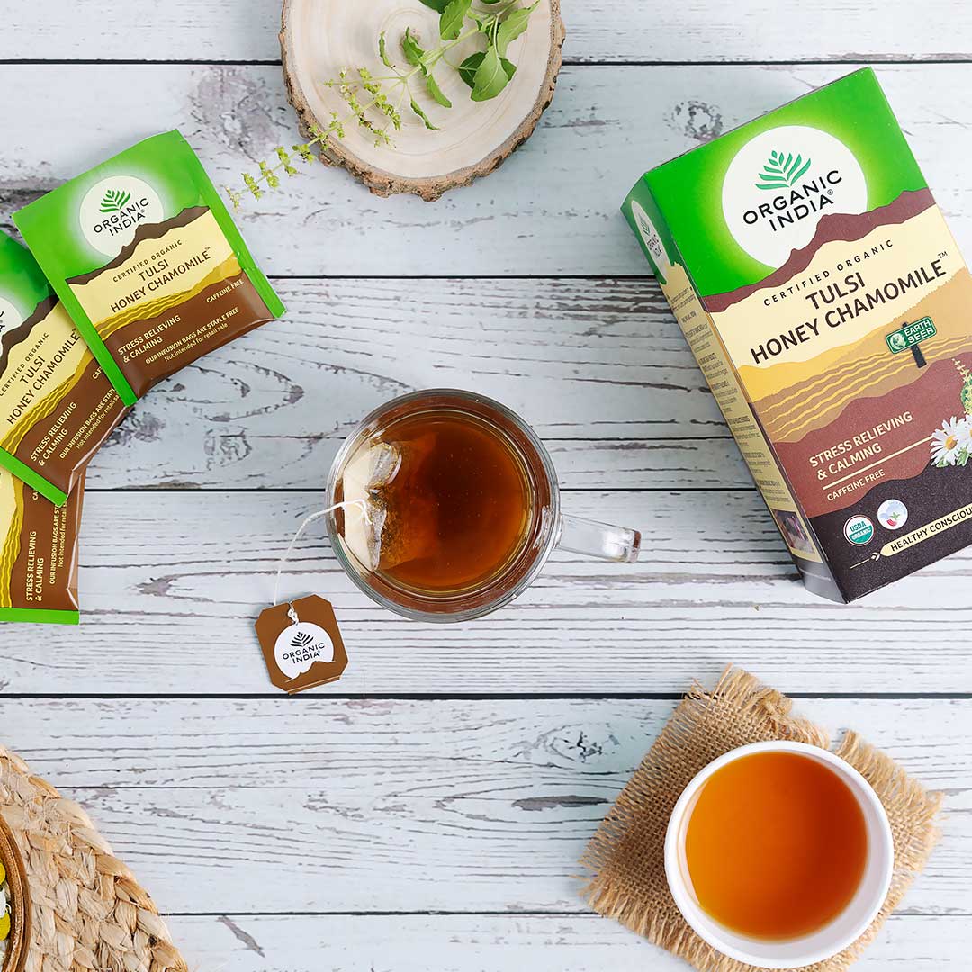 Buy The Tea Ark Organic Tea Bags  Chamomile Green Tea 100s Online at Best  Price  HerbalGreen Teas