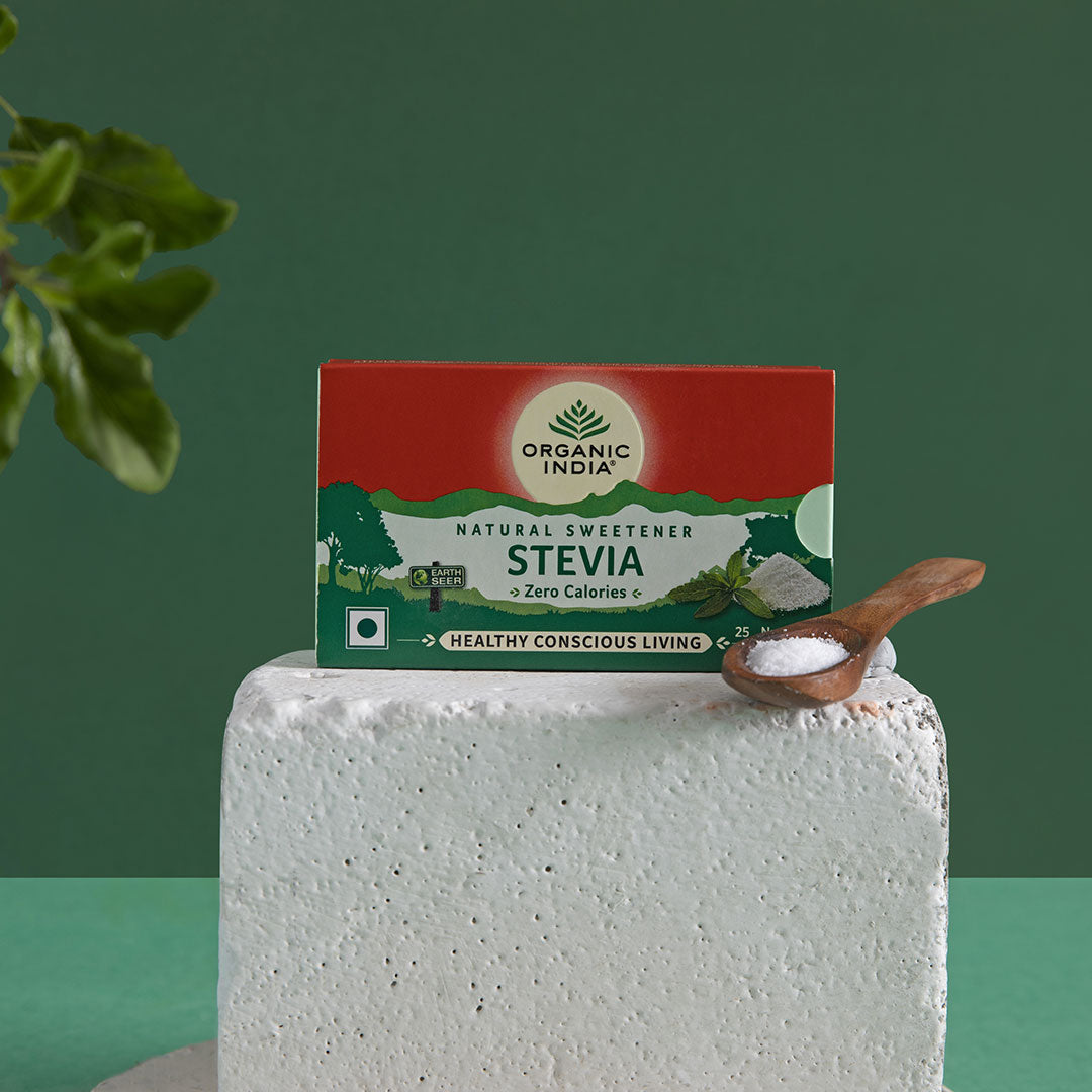 Organic Stevia 25 Sachets Box