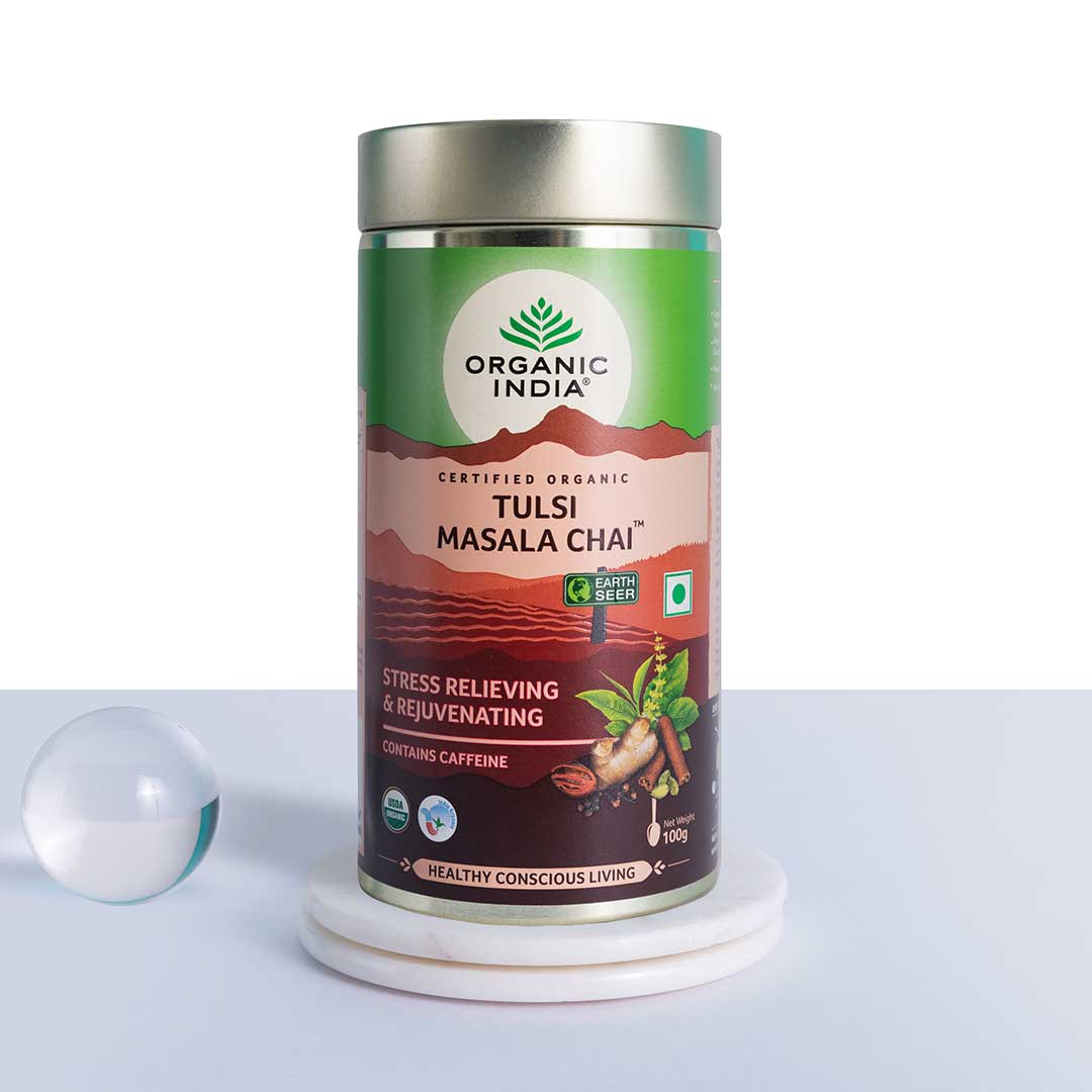 Tulsi Masala Chai 100g Tin