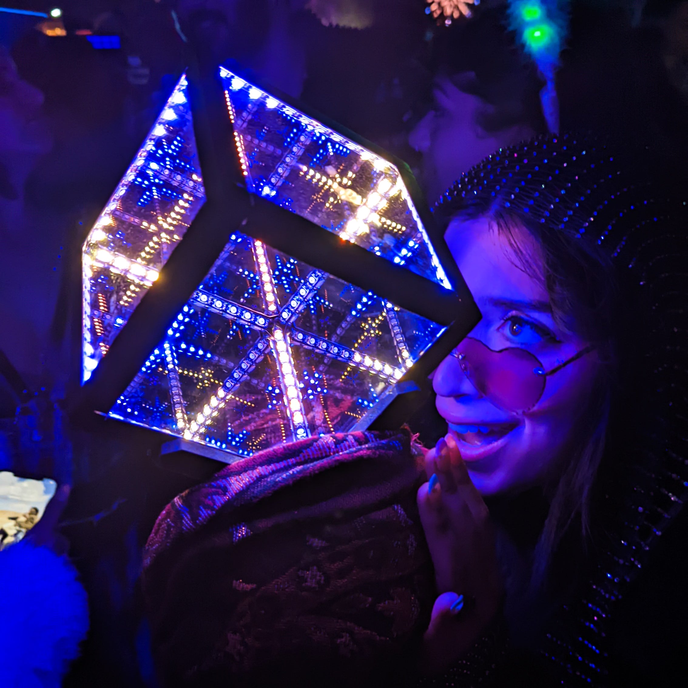 infinite dimensional cube at festival