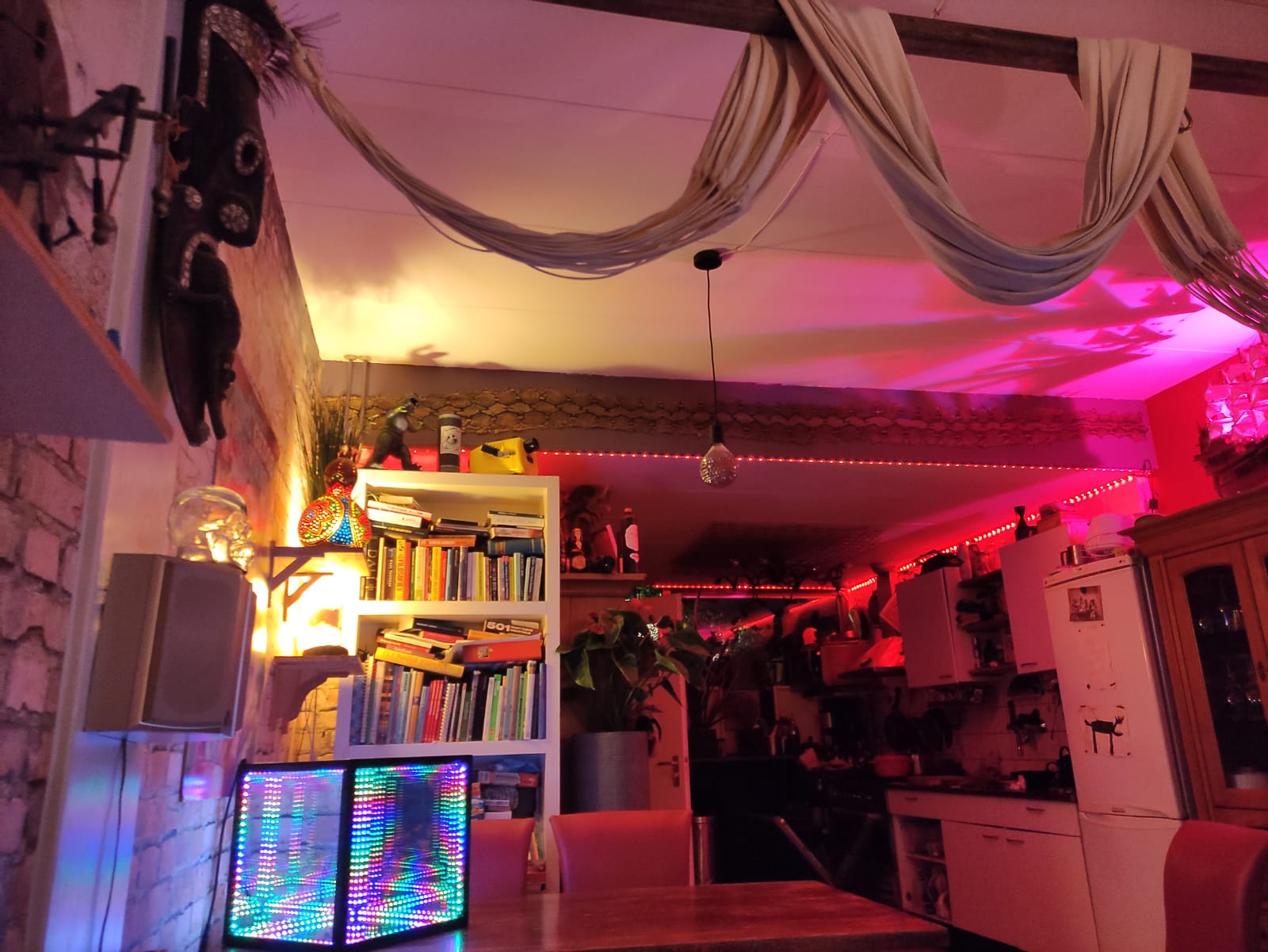 led wall lights in livingroom