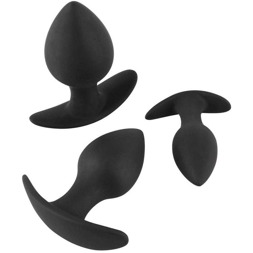 Image of Anal Trainer Set Black Velvets 3-tlg.