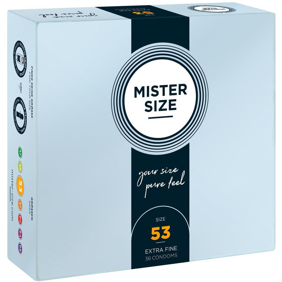 Image of Kondome Mister Size 53mm, 36 Stück