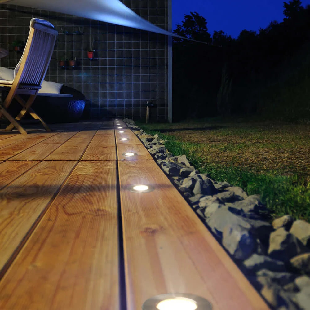 Solar Powered deck light