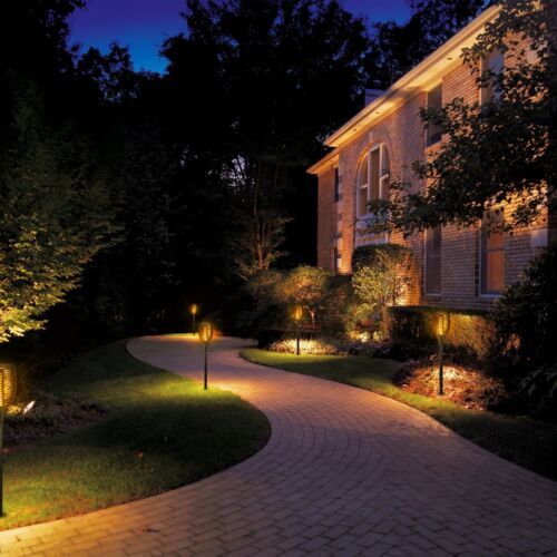 LeonLite Torches shaped Pathway Lights