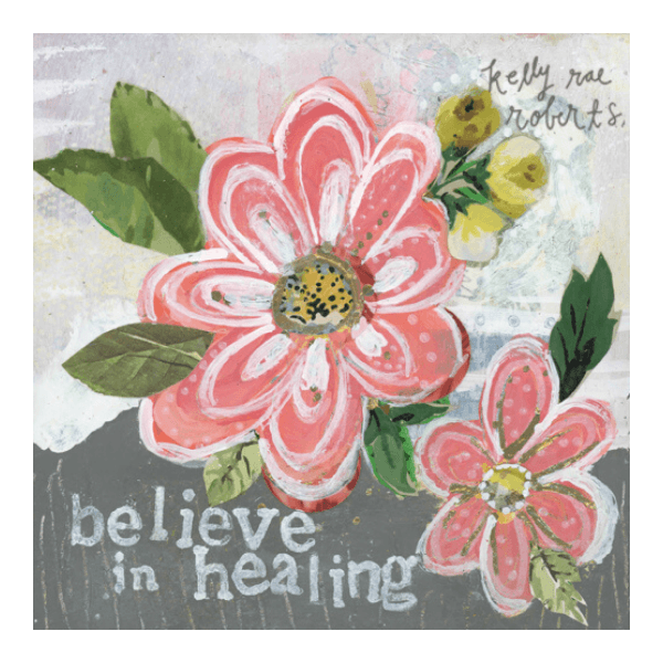 Blessed is She Scripture Verse Clothed | Art Print - 1:45 Truth Watercolor with Luke