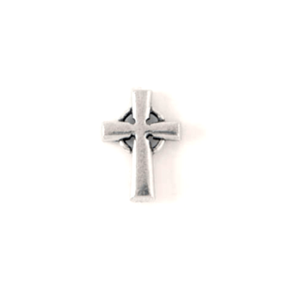 Fine Pewter Celtic Cross Lapel Pin | Made in the USA - Clothed with Truth