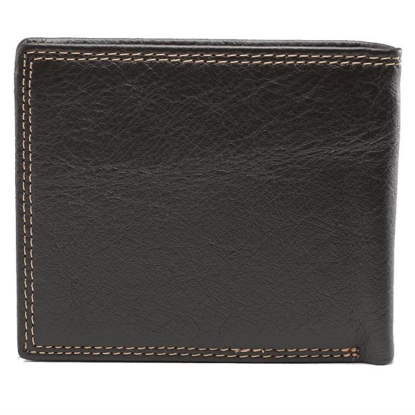 Dark Brown Genuine Leather Men's Scripture Verse Wallet | John 3:16 ...