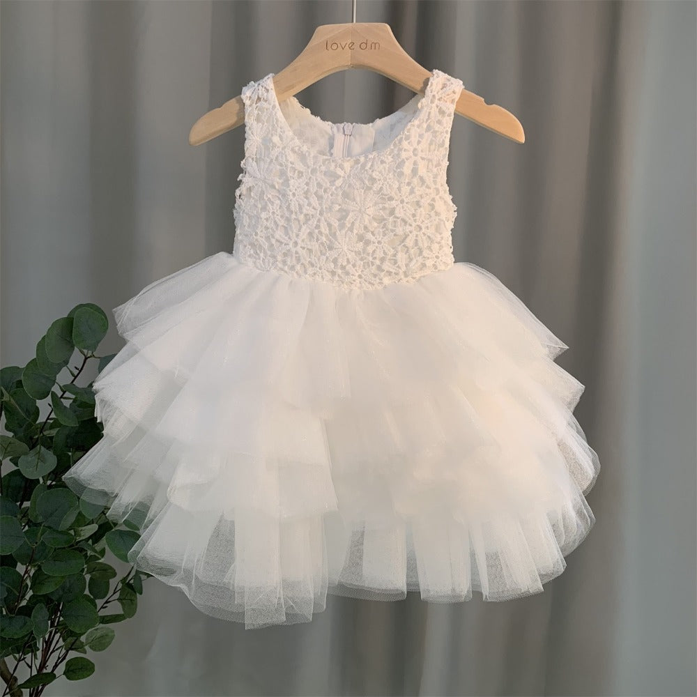 white dress for one year old